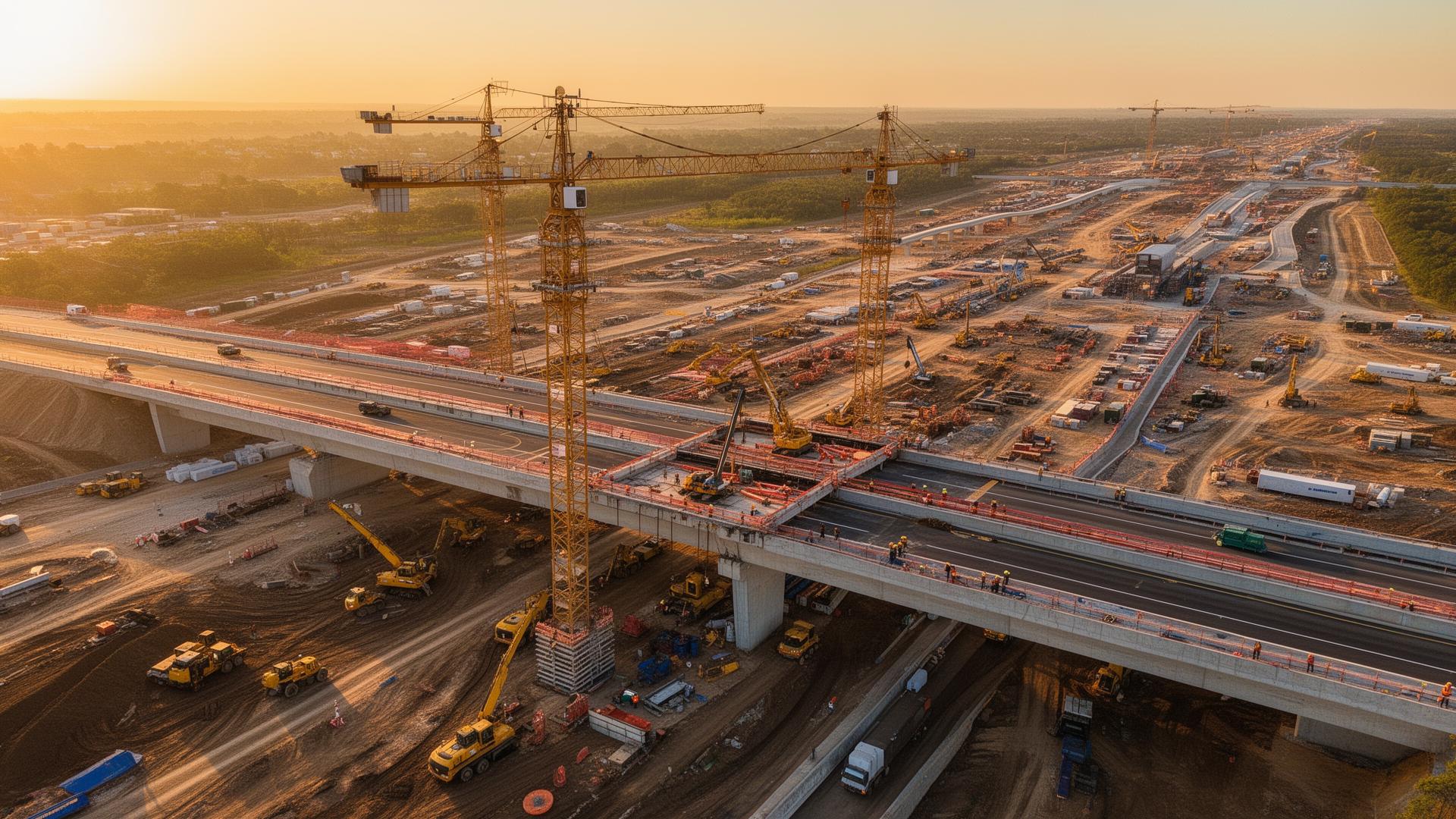 Infrastructure construction project